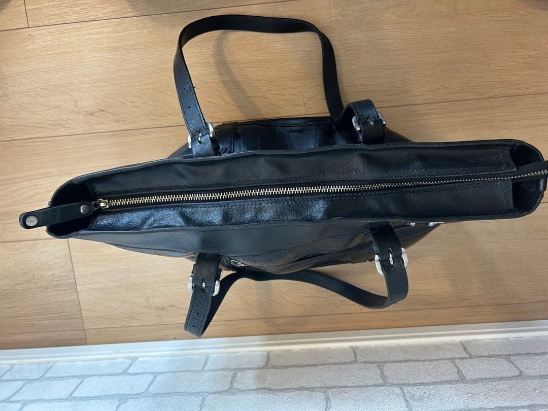 SEAL seal シール 森野帆布コラボ ボーダートートバッグ