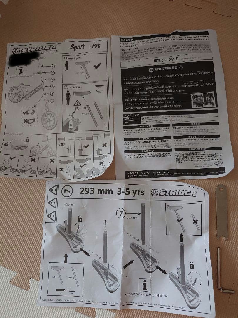 STRIDER ムラサキスポーツ限定 イエロー