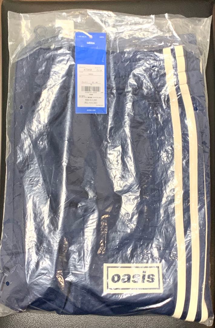【新品】adidas oasis ファイヤーバードトラックパンツ ネイビー　XL