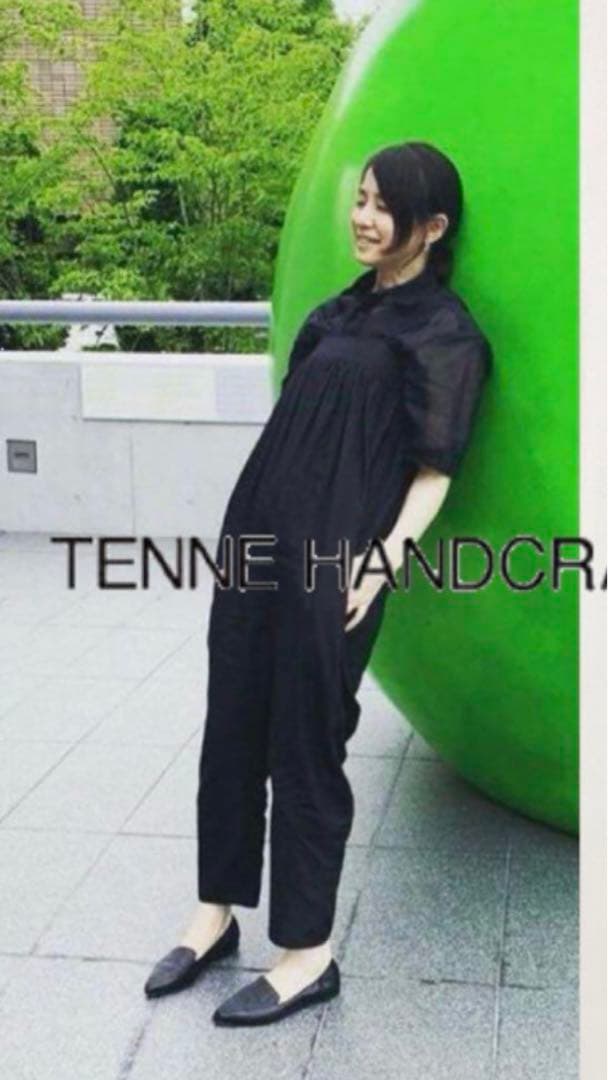 石田ゆり子さん着用【TENNE HAND】シャーリングオールインワン