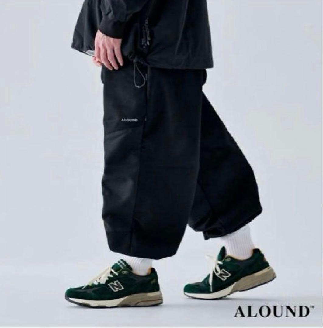 ALOUND VENTILATION WORK PANTS 黒 ￼M 新品