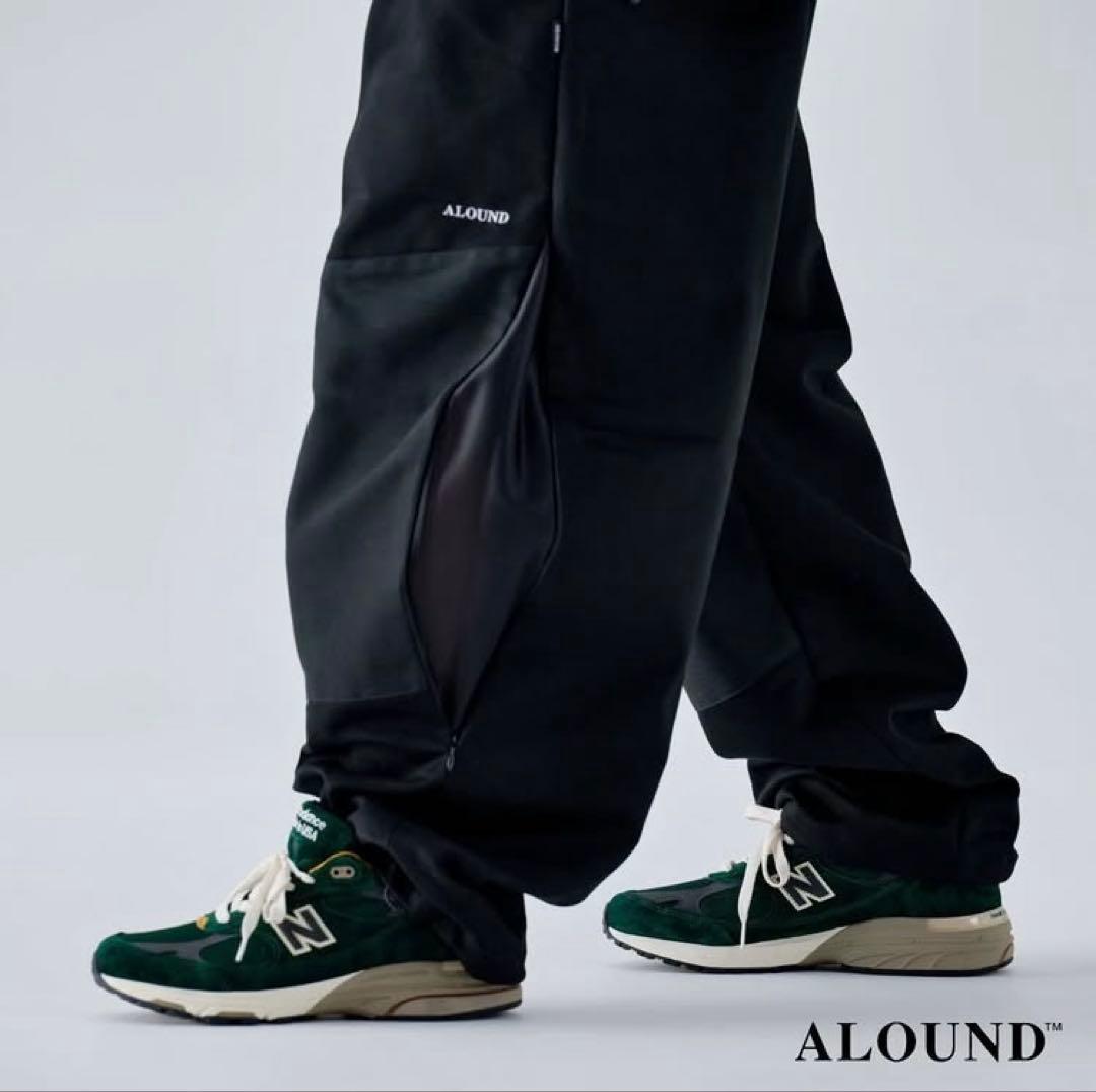 ALOUND VENTILATION WORK PANTS 黒 ￼M 新品