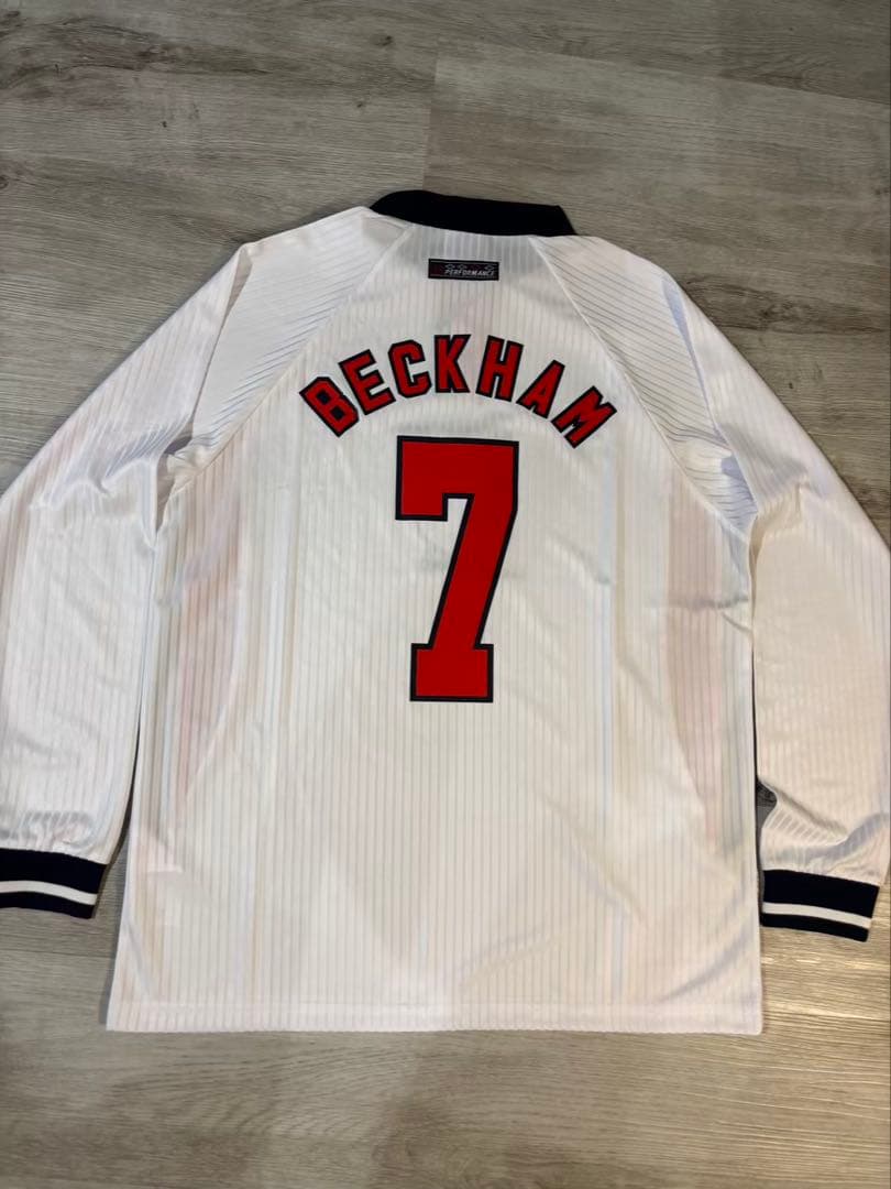 433 UMBRO 1998年 イングランド代表 ベッカムシャツ