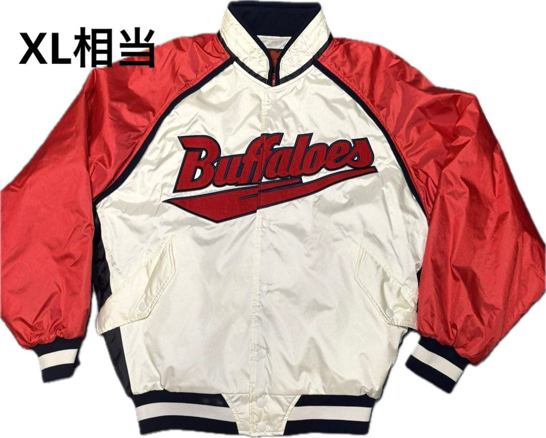 【美品】近鉄バファローズ　スタジャン　コシノヒロコ/当時物　XLサイズ