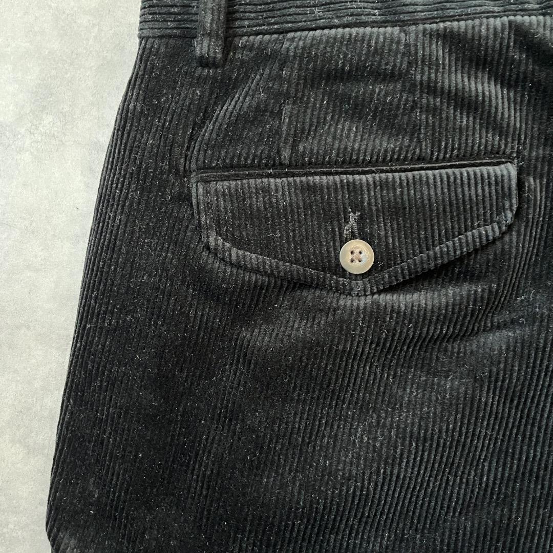 ポロバイ ラルフローレン W38 ポロチノ コーデュロイ 古着 黒 17812