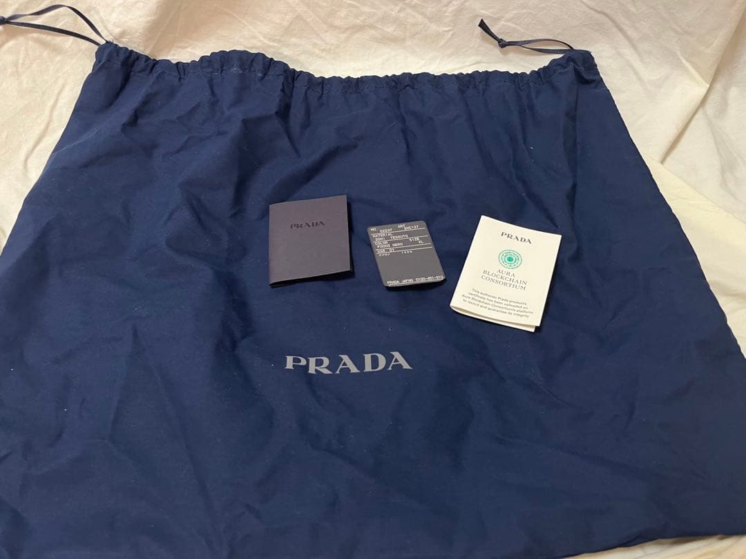PRADA プラダ　Re-Nylon バケットハット ブラック　未使用！