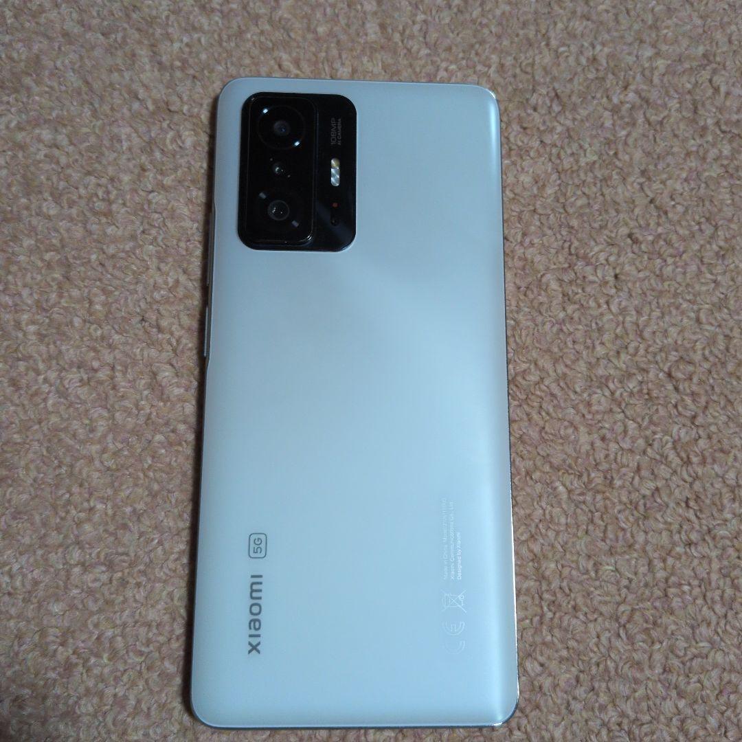 Xiaomi 11T ホワイト スマートフォン本体 箱 おまけ付き 使用感あり