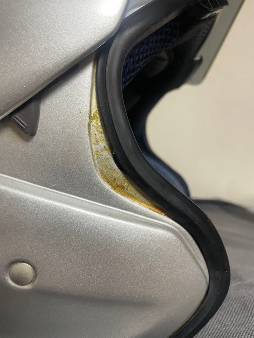 SZ シルバー ジェットヘルメット