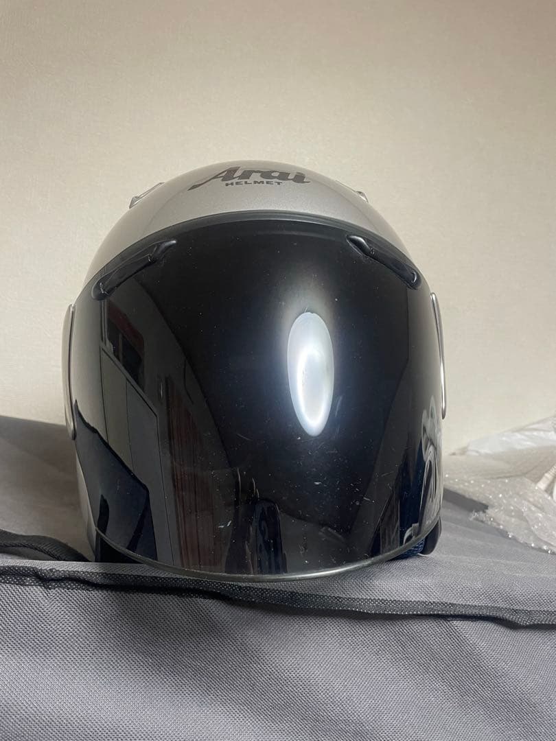 SZ シルバー ジェットヘルメット