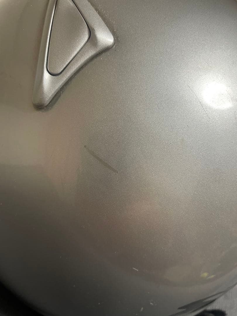 SZ シルバー ジェットヘルメット