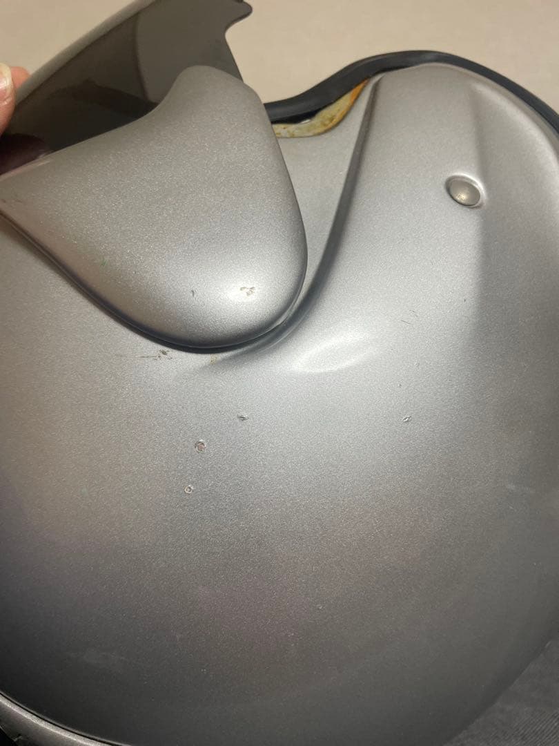 SZ シルバー ジェットヘルメット