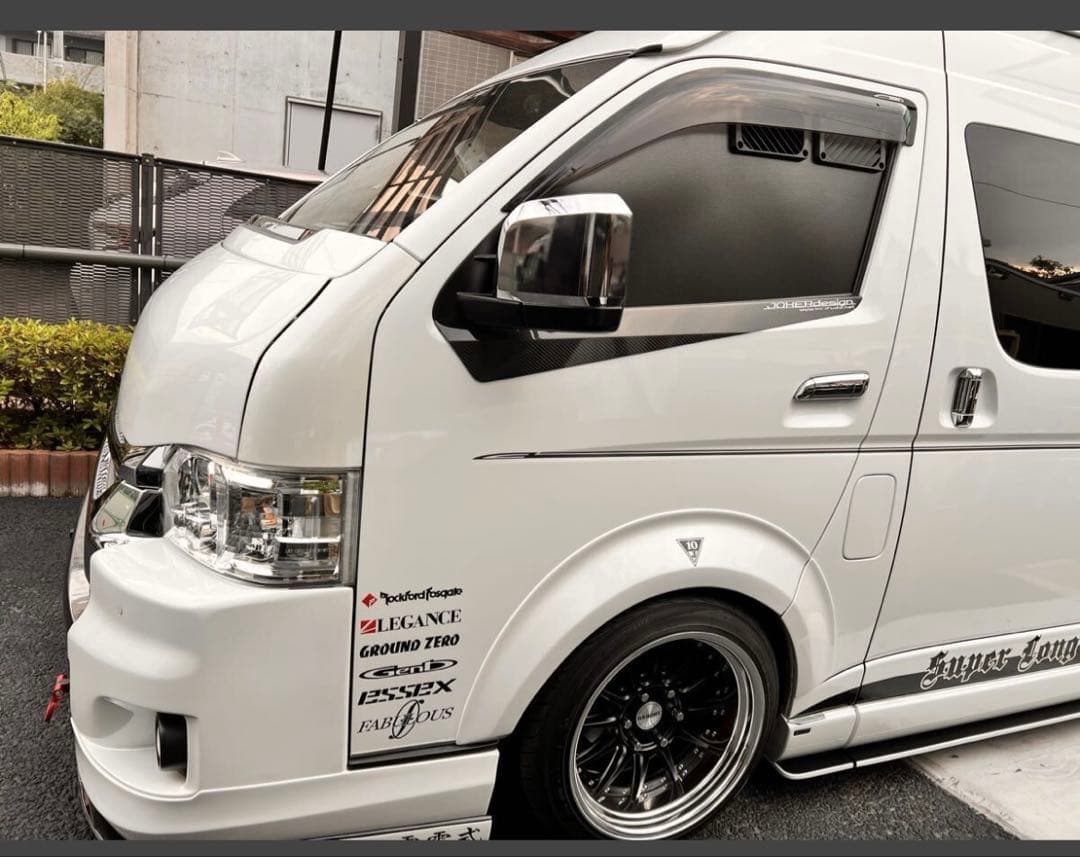 ハイエース用 エコフロー ウェイブ2 . 3 吸換気ダクト 組立済み