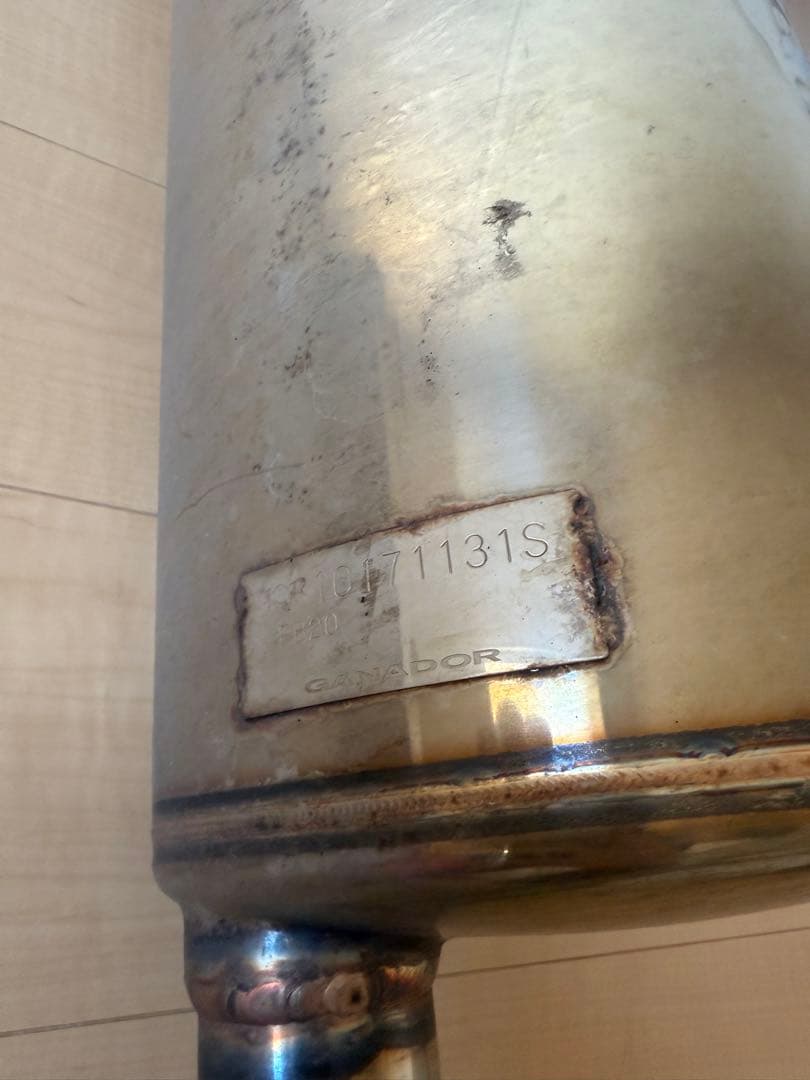 インプレッサスポーツ　GT6 GT7　ガナドール　マフラー　GDE-408