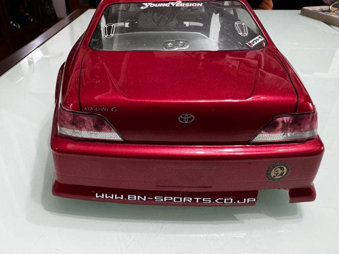 over dose jzx100 クレスタ 電飾インタークーラー・ミラー付き