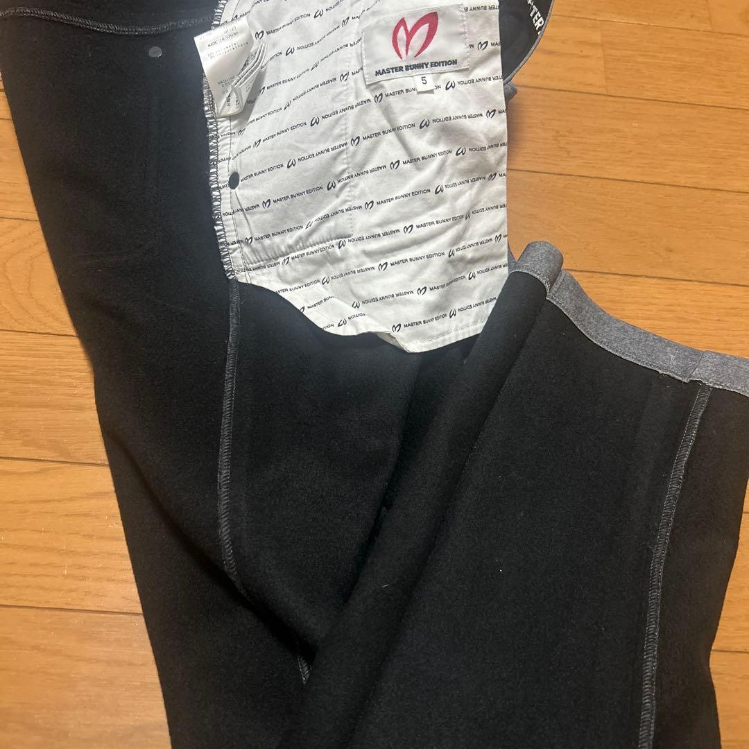 マスターバニーゴルフパンツ　冬用　裏起毛　暖かパンツ