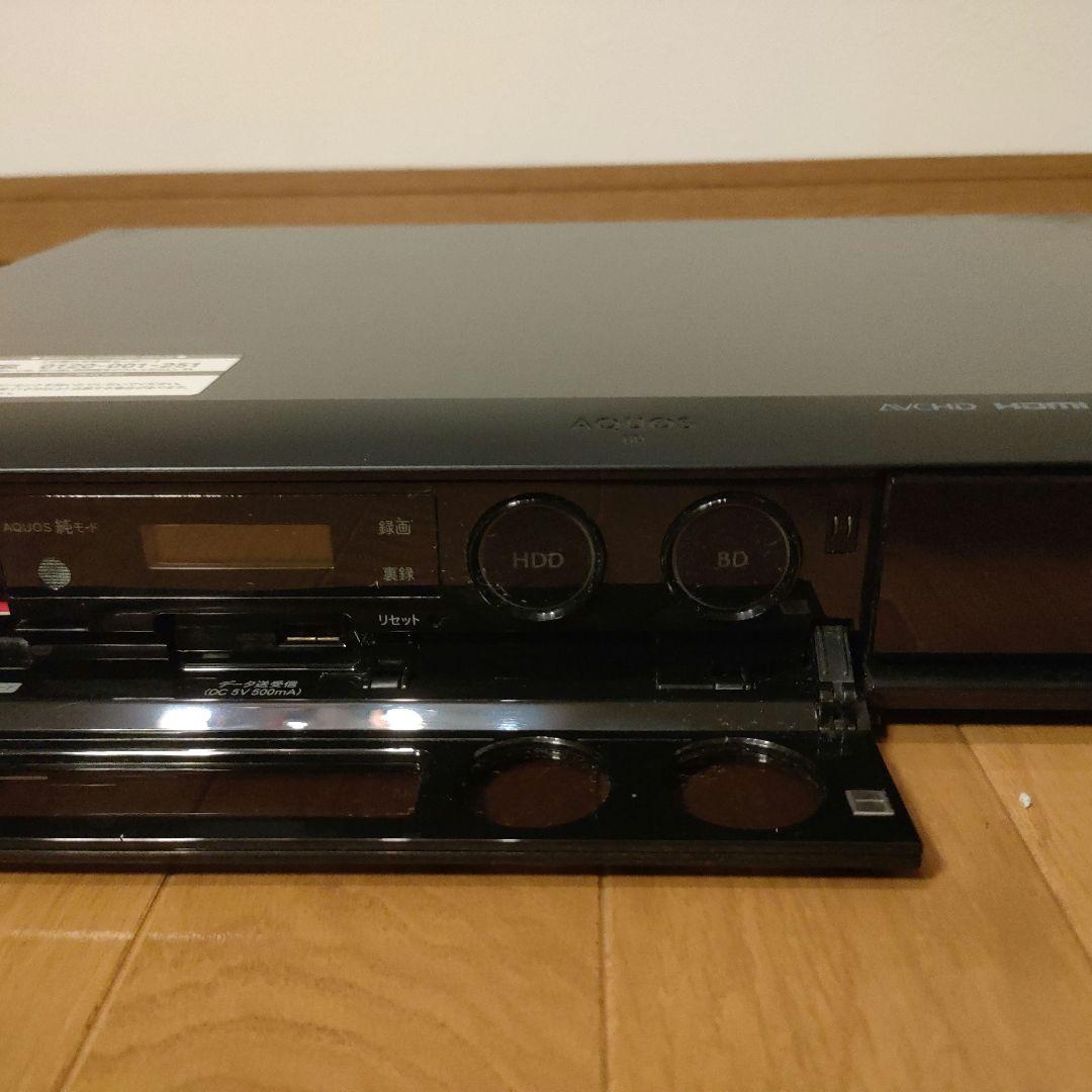 SHARP ブルーレイレコーダー BD-HDW32 320GB 互換リモコン付⑥