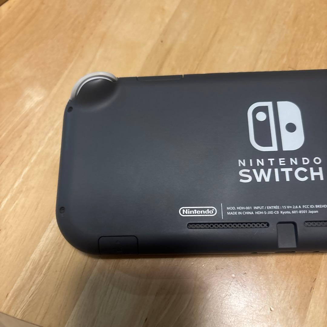 Nintendo Switch Lite グレー　美品