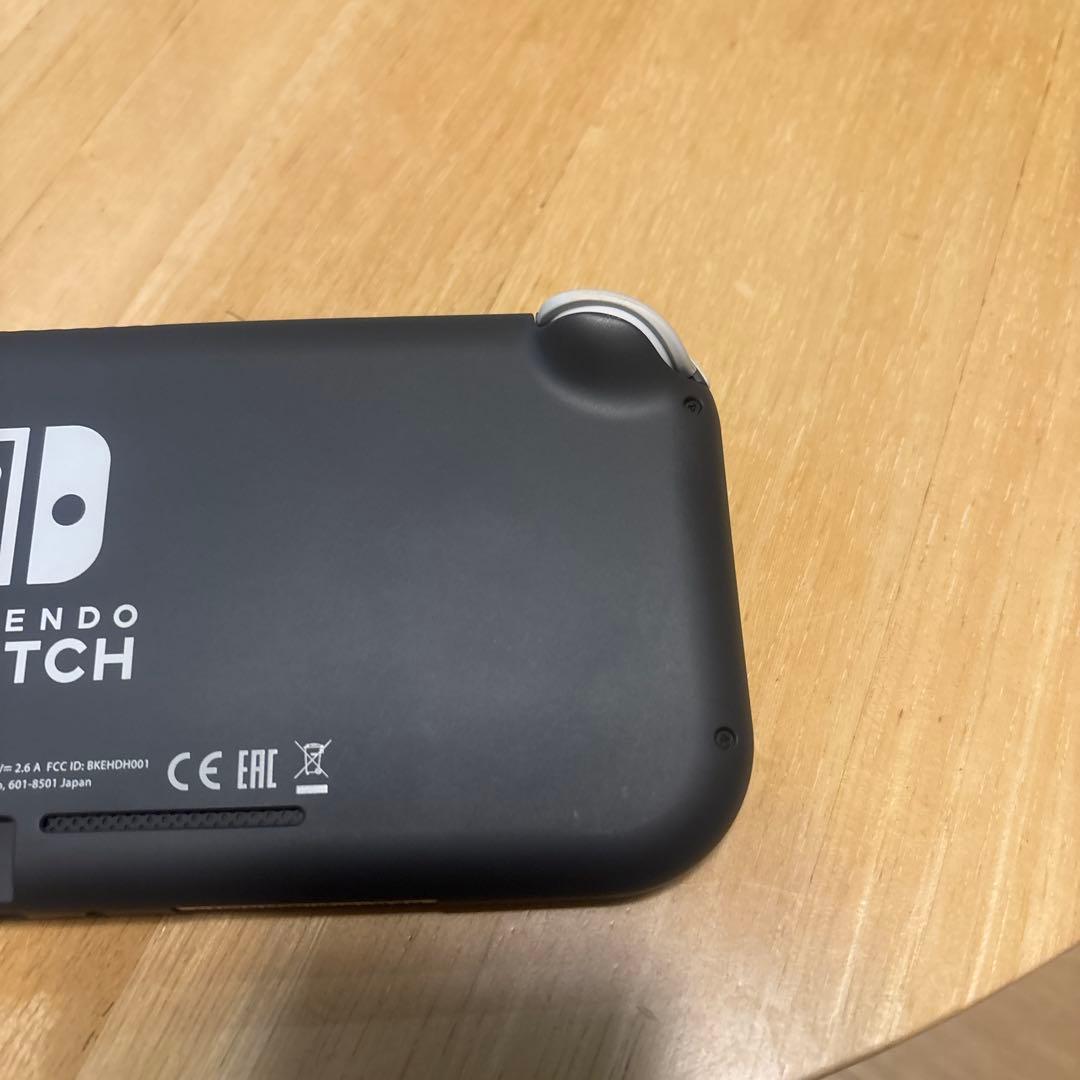 Nintendo Switch Lite グレー　美品