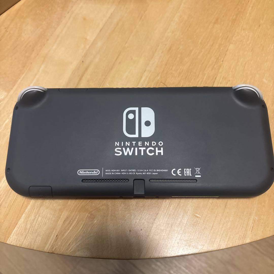 Nintendo Switch Lite グレー　美品
