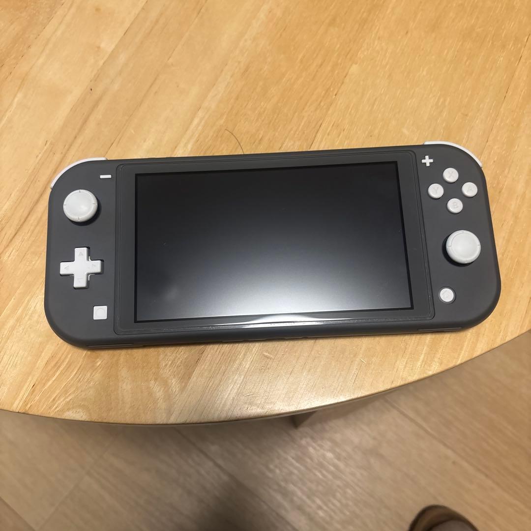 Nintendo Switch Lite グレー　美品