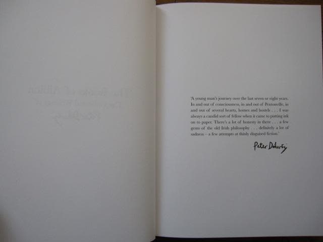 アート・デザイン・音楽 The Collected Writings of Peter Doherty