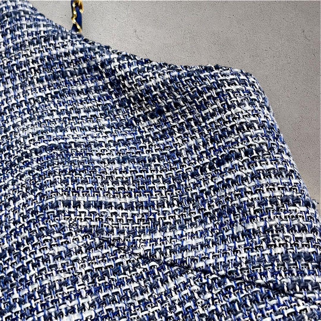 【24AW】アナイ　メランジ ツイード オールインワン　サロペット　34