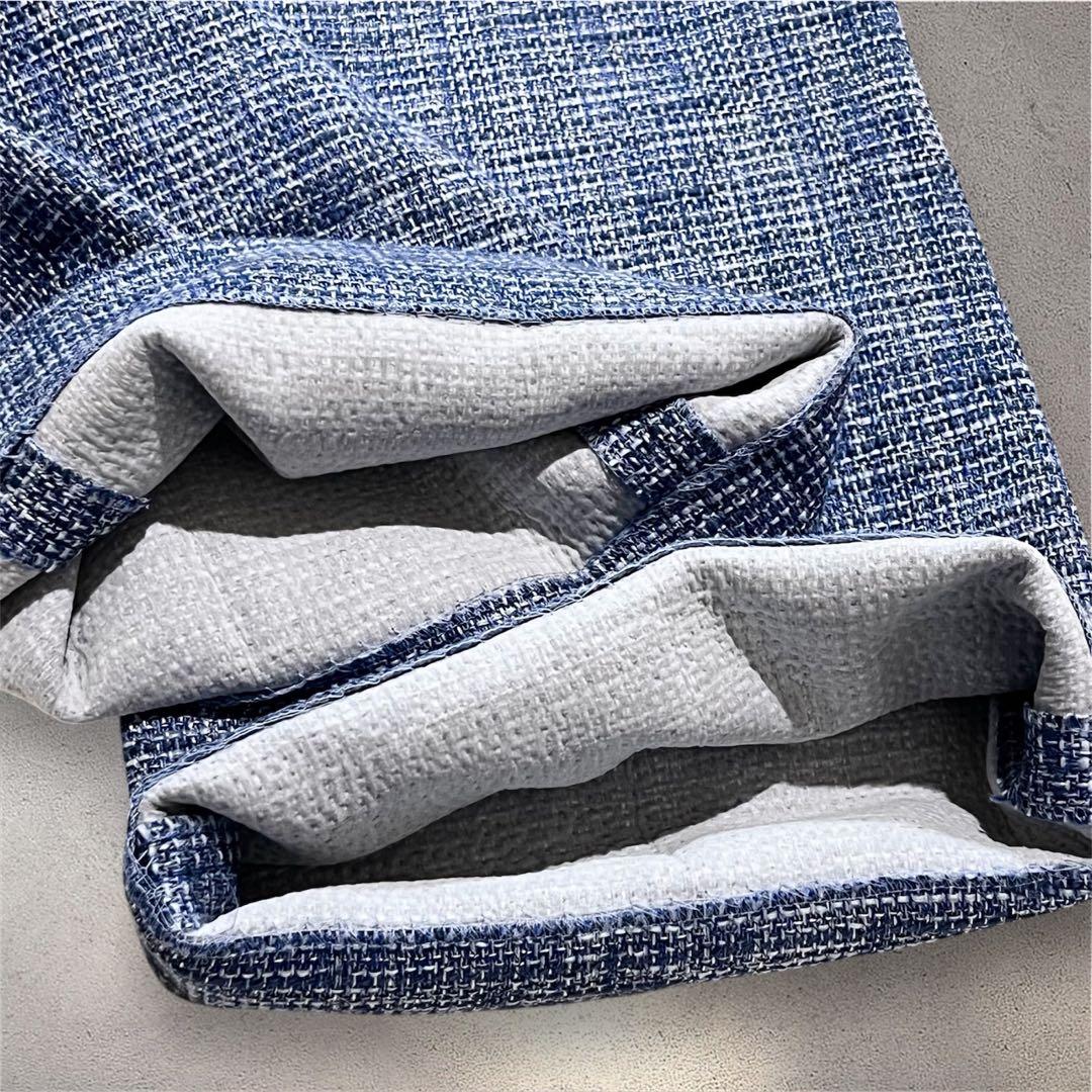 【24AW】アナイ　メランジ ツイード オールインワン　サロペット　34