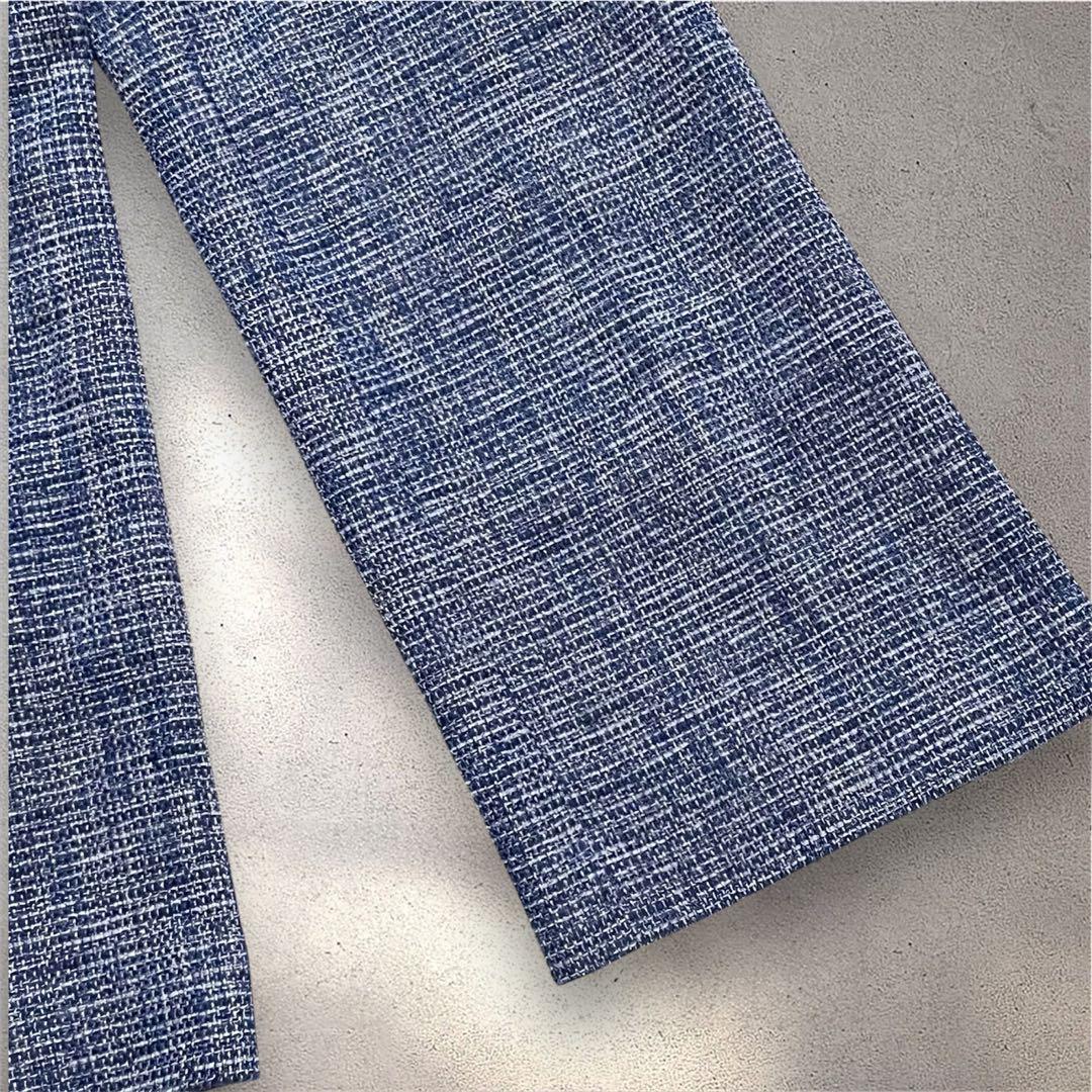 【24AW】アナイ　メランジ ツイード オールインワン　サロペット　34