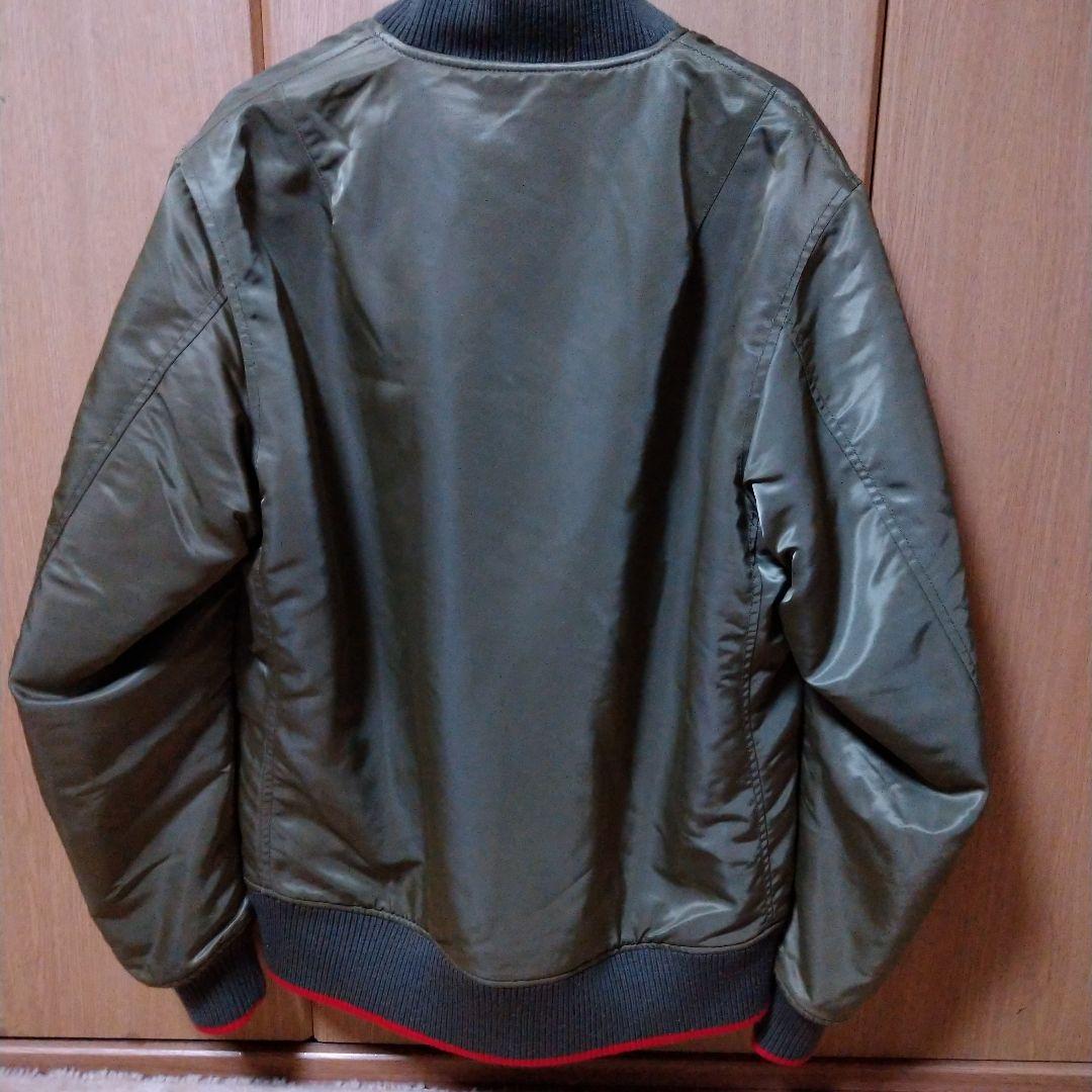 最終値下げ　Softmachine 　MA-1ジャケット オリーブ　ＸＬサイズ