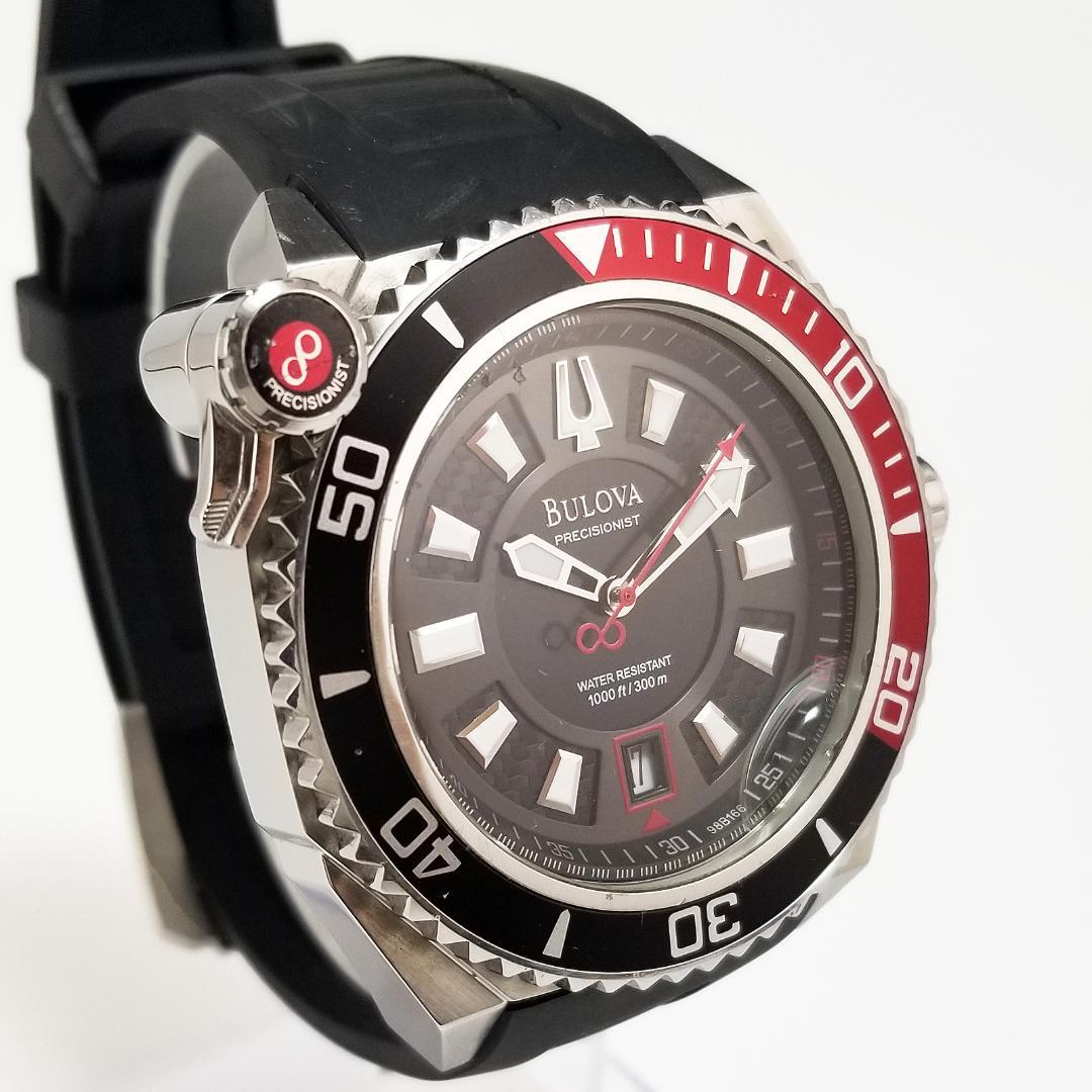 BULOVA ブローバ プレシジョニスト ブラック文字盤 C860983 稼働