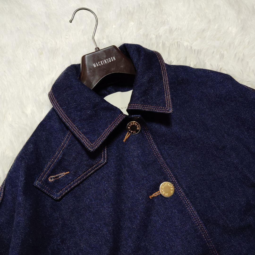 未使用級 マッキントッシュ ハンビー デニム トゥモローランド別注 6 M 紺