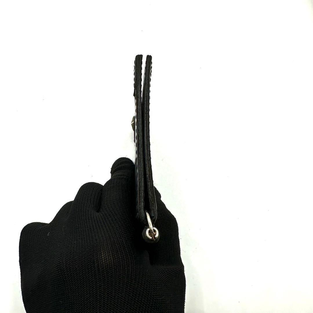 【美品✨】ハイロンワークス マネークリップ ブラック シルバー金具 星型