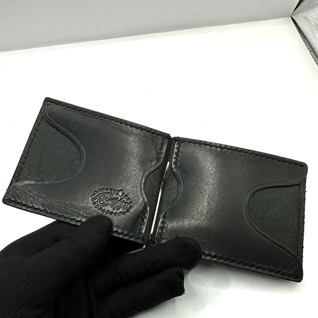 【美品✨】ハイロンワークス マネークリップ ブラック シルバー金具 星型