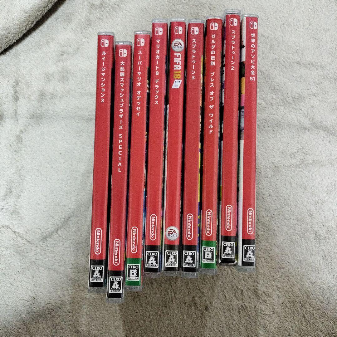 【スナフキン】 Switch ゲームソフト ９本