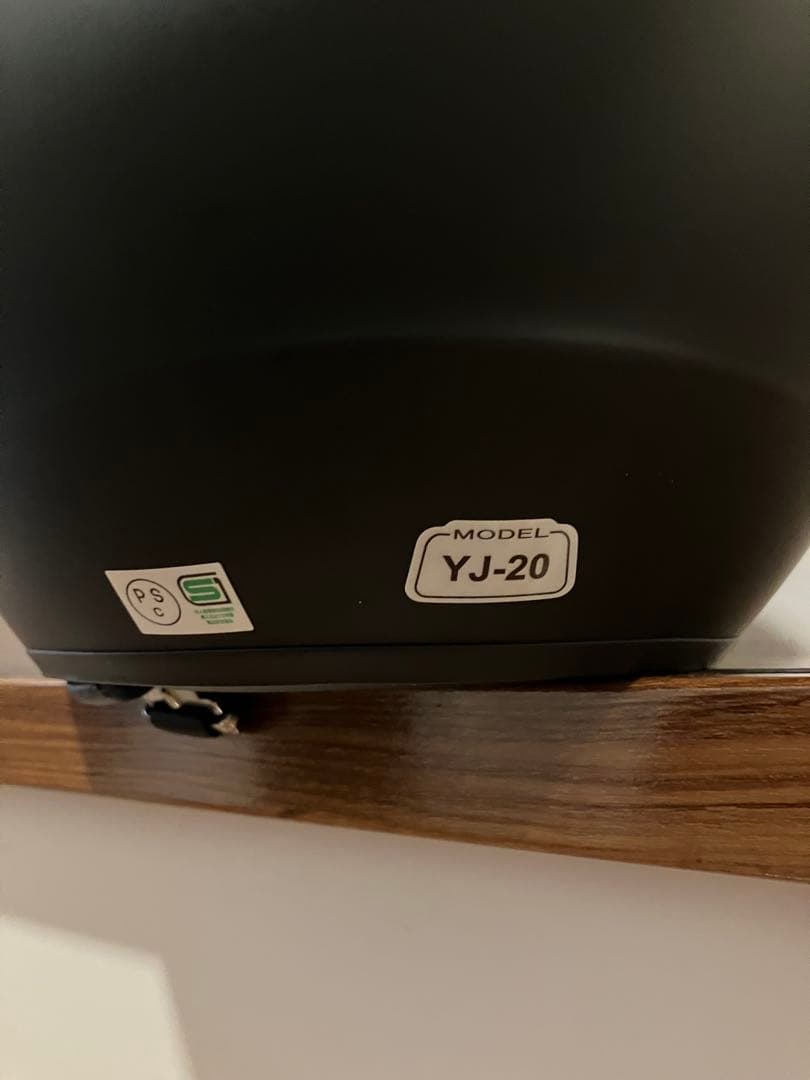 ZENITH YJ-20 ジェットヘルメットXL ブルーミラーシールド付き