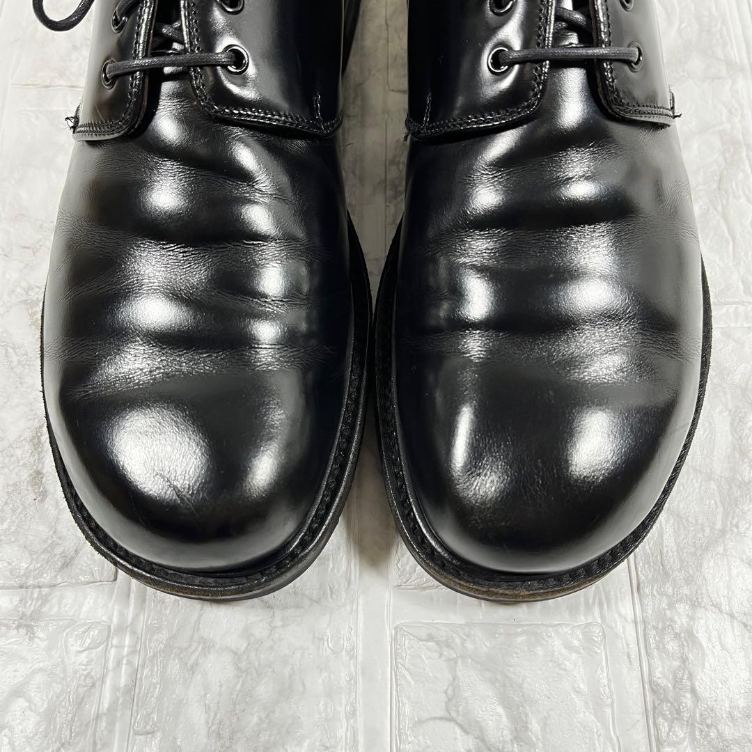 【美品】REGAL プレーントゥ　ダービーシューズ　外羽根　ブラック　27㎝