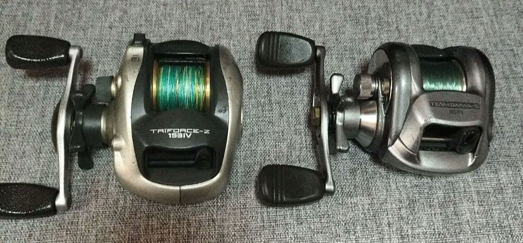 ダイワ105HV ベイトリール+TRIFORCE-Z 153iV 2点セット