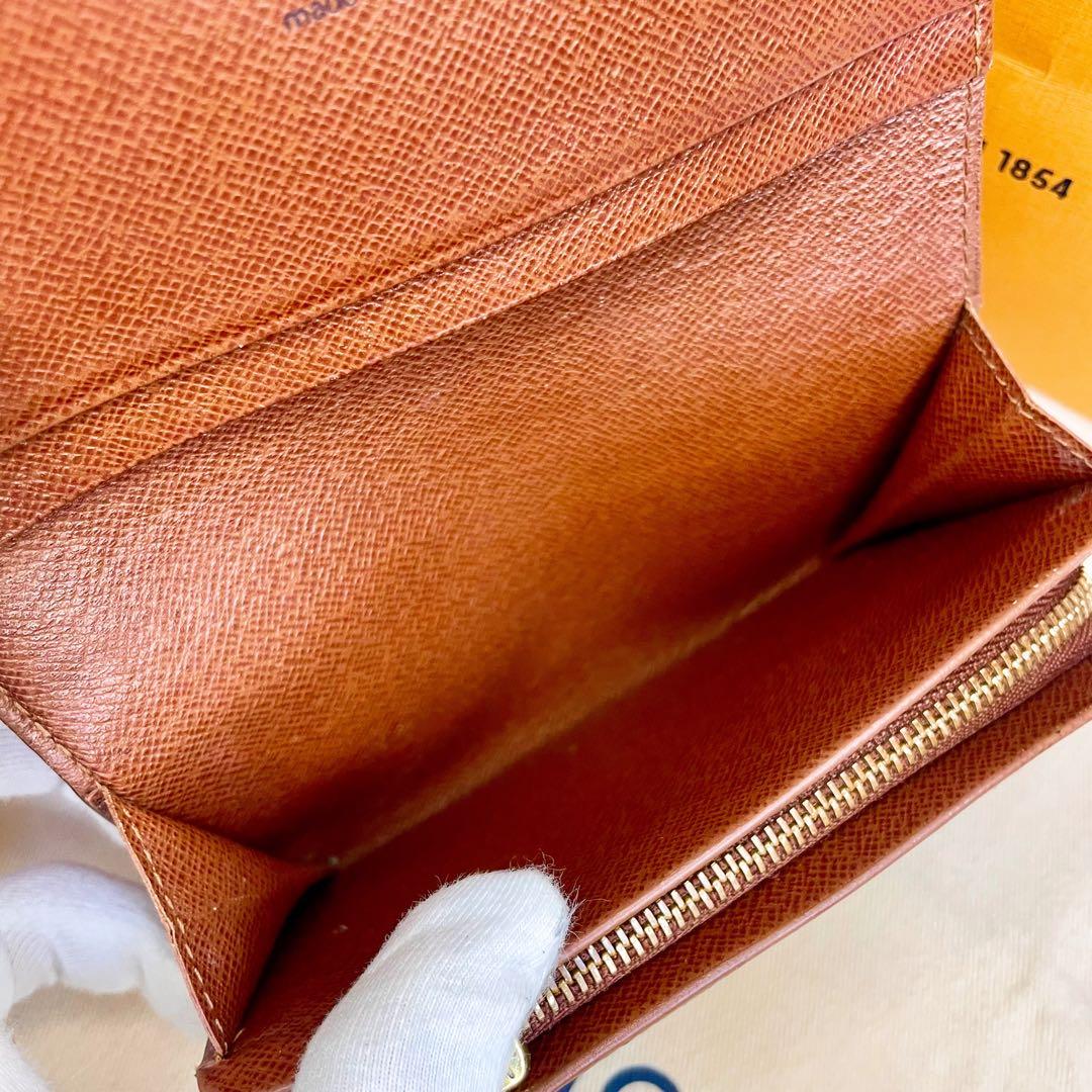 ✨極美品✨️ルイヴィトン モノグラム ポルトモネ ビエ トレゾール 二つ折り財布