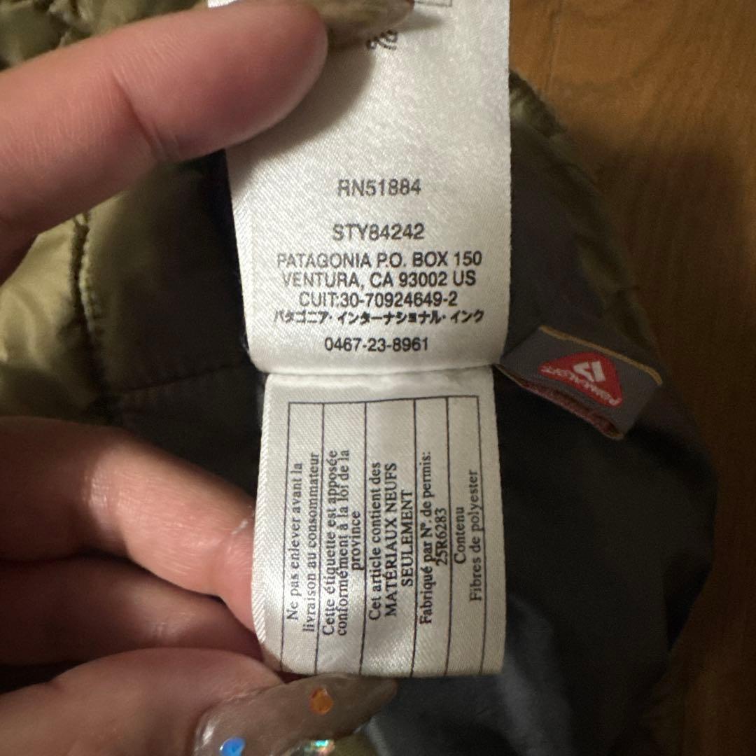 パタゴニア　ナノパフベスト