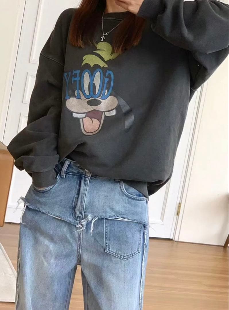 Disney pigment over light sweat リンクアット