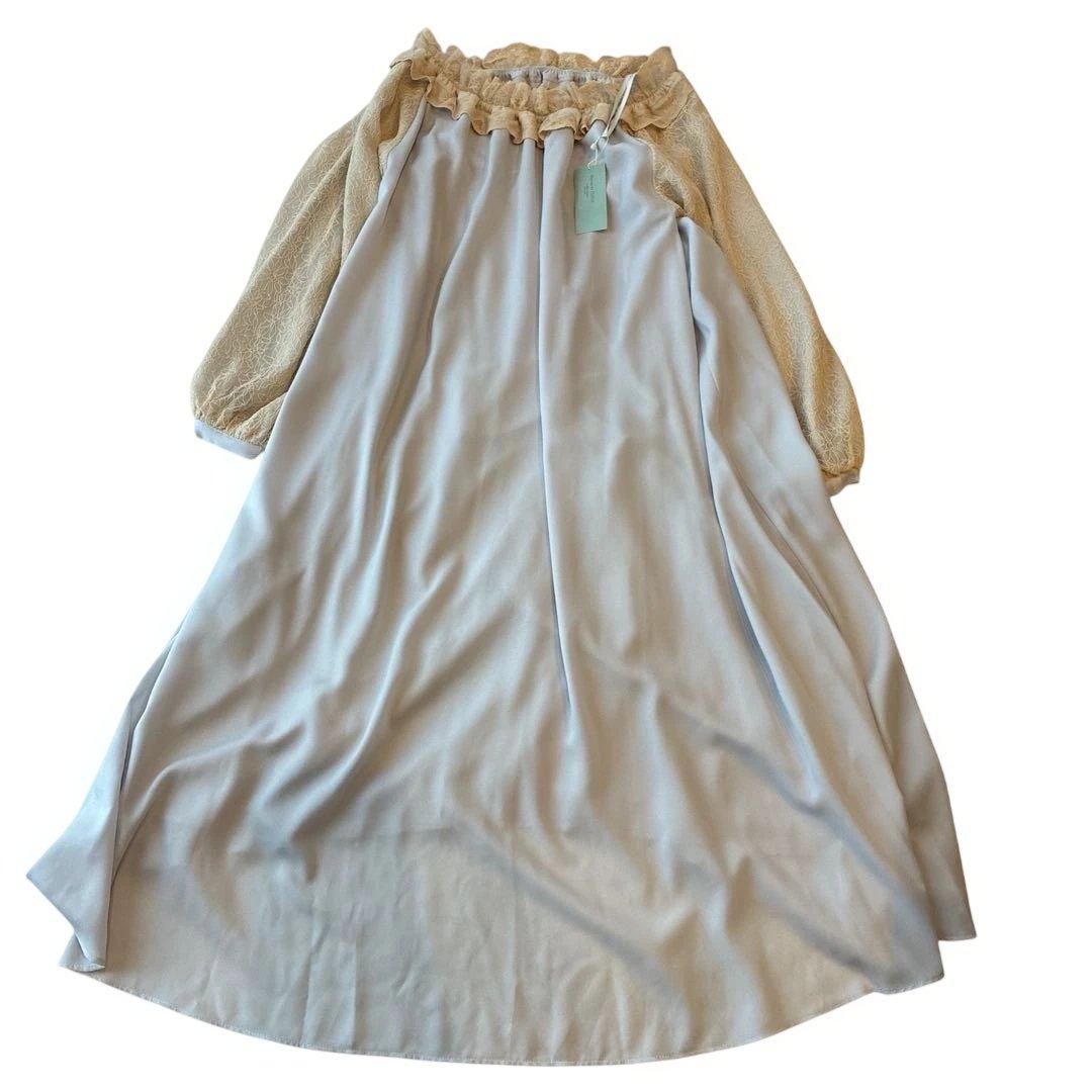 希少　神田沙也加着用　メゾンドフルールプチローブカノンワンピース　Mサイズ