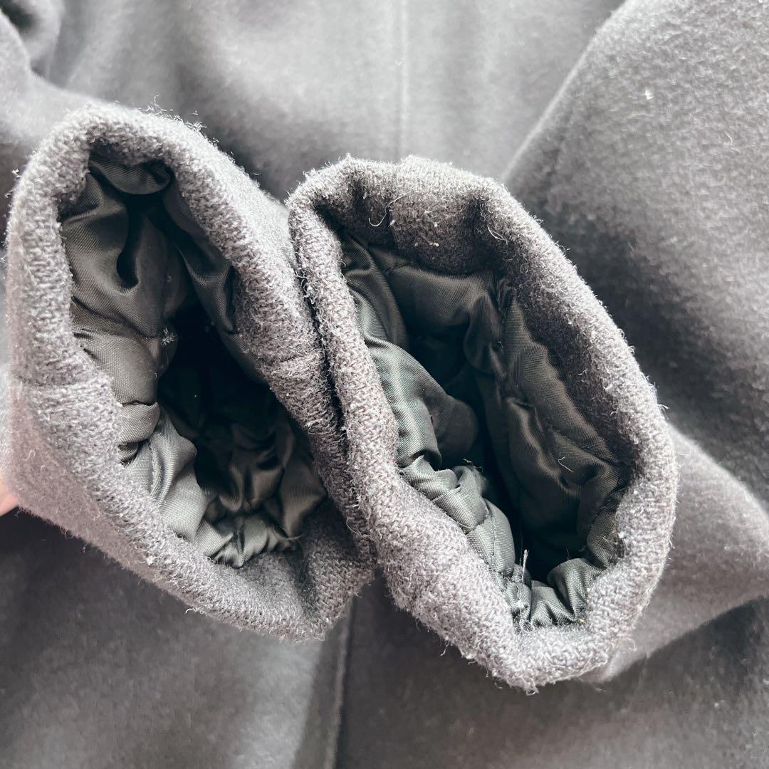 【美品✨】Schott ピーコート キルティング U.S. 740N 黒 40