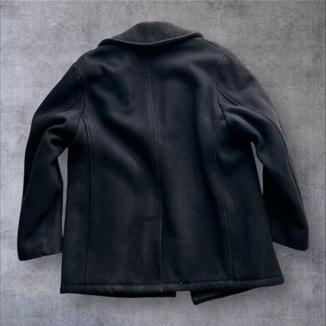 【美品✨】Schott ピーコート キルティング U.S. 740N 黒 40