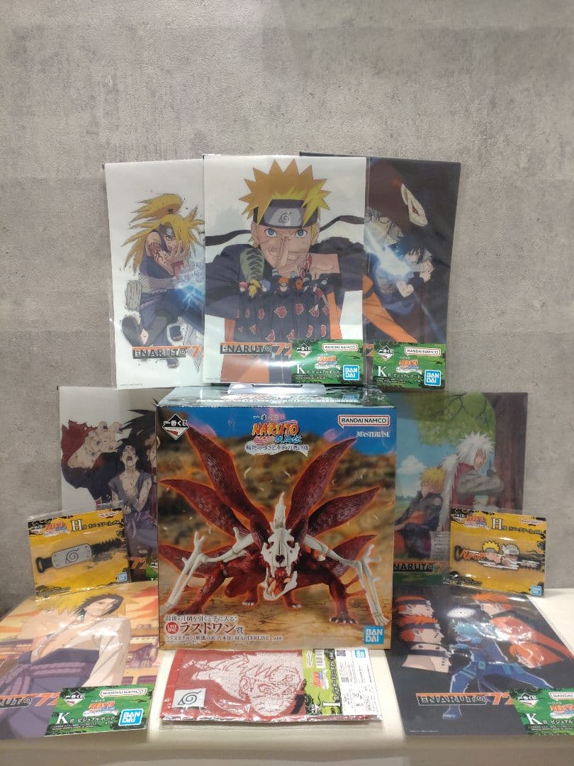 NARUTO ナルト一番くじ　ラストワン　K賞コンプリート　おまけ有