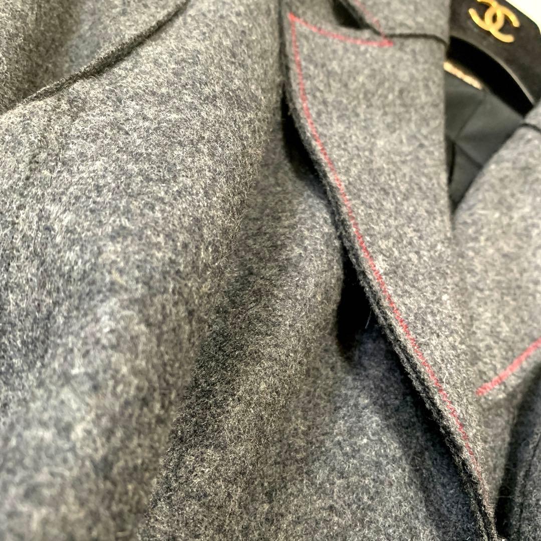 ★ ぷ一さん様　マックスマーラロングコート❤︎ダブルフェイス❤︎花柄刺繍Aライン　M