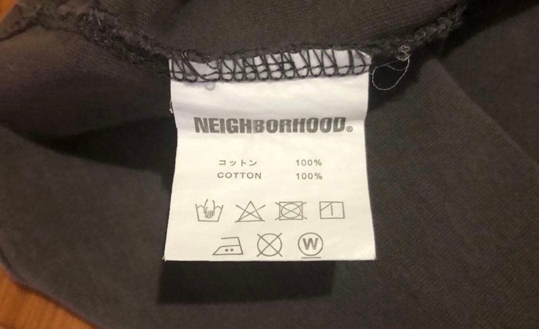 NEIGHBORHOOD ネイバーフッド ロゴ ロンT Mサイズ 長袖Tシャツ