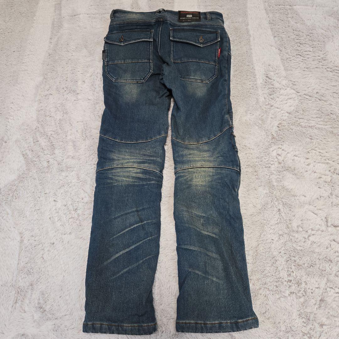 KOMINE バイク用デニムパンツ 秋冬用　L(32)　美品