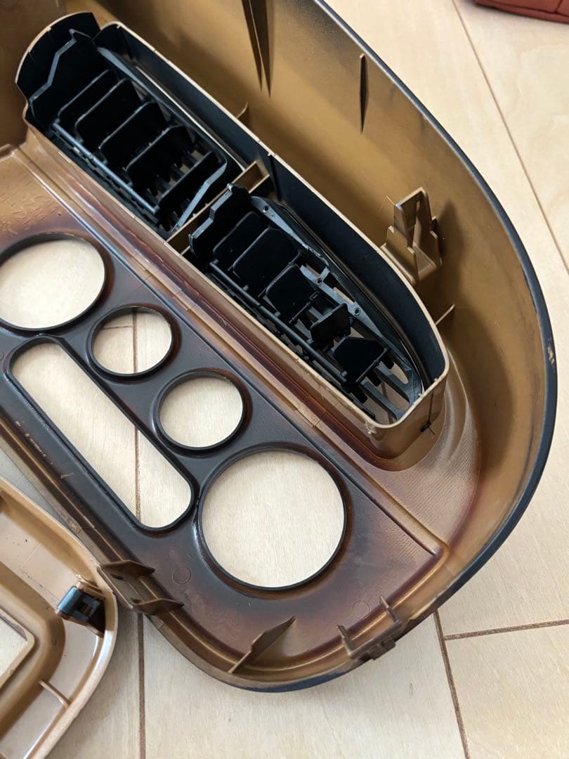 ダイハツ　ミラジーノ　L700S ウッドパネル　メーター　灰皿　オーディオパネル