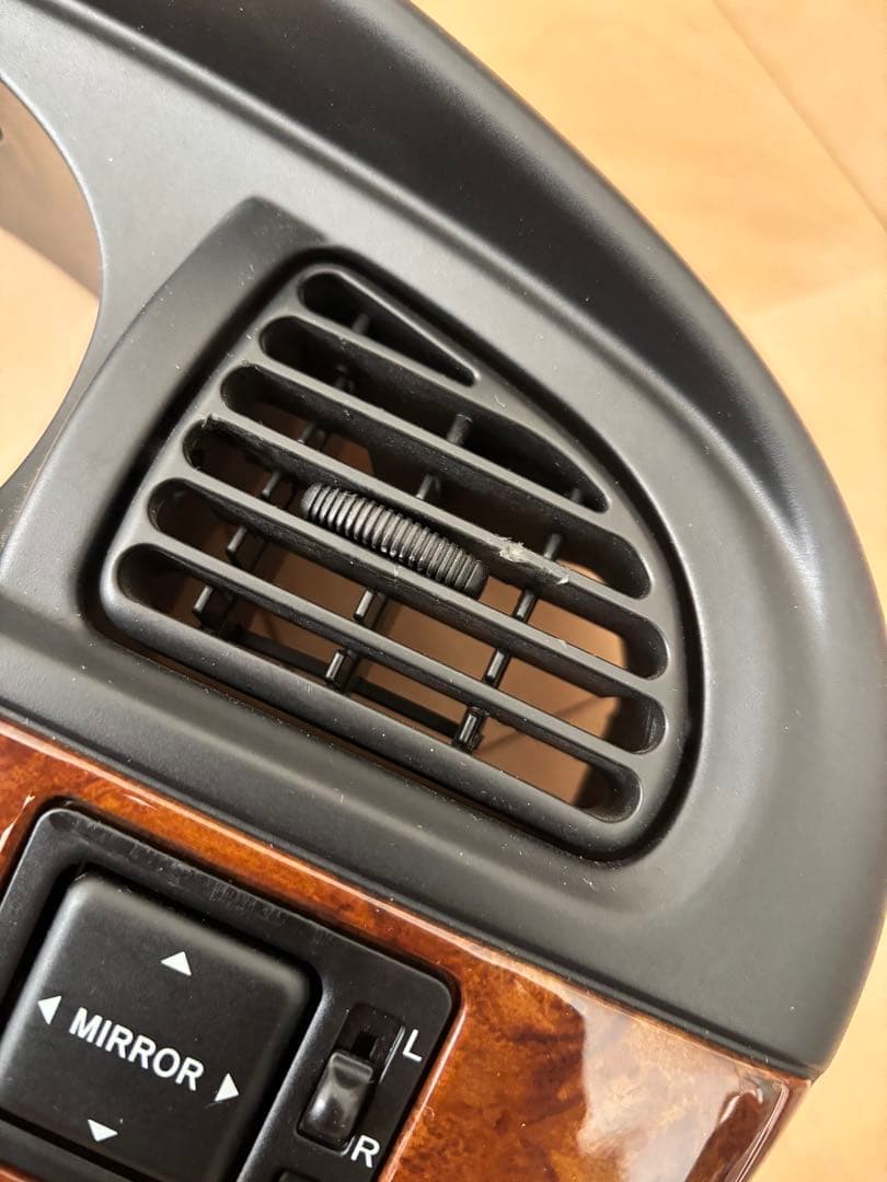 ダイハツ　ミラジーノ　L700S ウッドパネル　メーター　灰皿　オーディオパネル