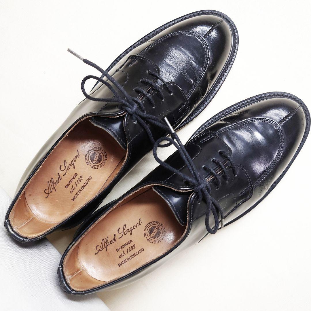 アルフレッドサージェント◇イングランド製Uチップシューズレザードレスシューズ革靴